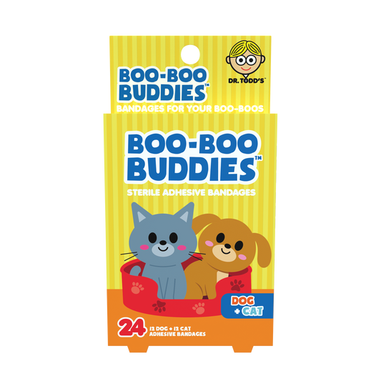 Dog & Cat Bandages for Kids – Waterproof, Latex-Free, 24 Count