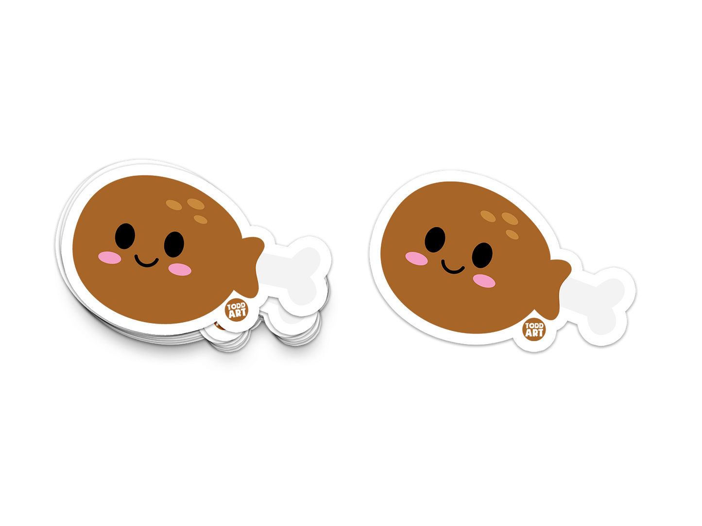 DRUMSTICK Vinyl Sticker