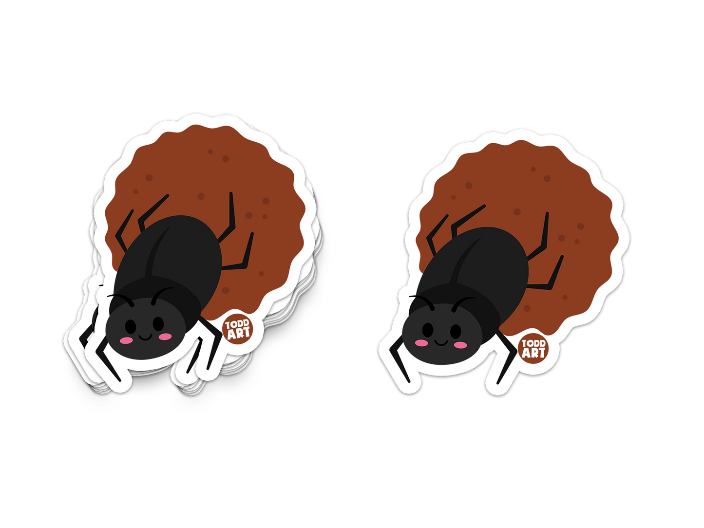 Dung Beetle Sticker | Boo Boo Buddies
