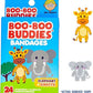 2-Pack Boo Boo Buddies™ Animal Safari Bandages – 48 Ct | Elephant + Giraffe Shapes & Lion + Tiger Shapes | Latex-Free, Waterproof Bandages for Kids | Fun Shapes for First Aid Kits & Sensitive Skin