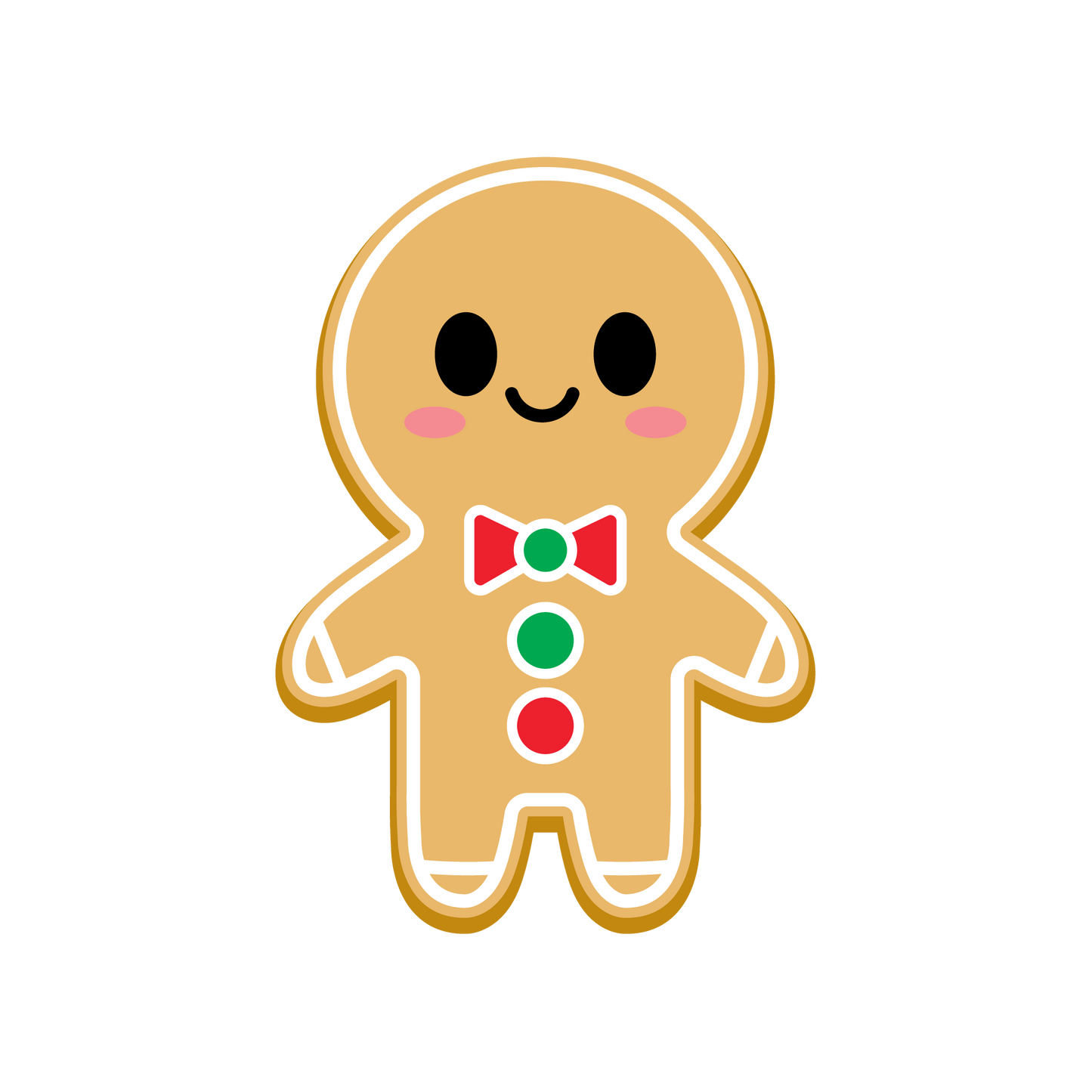 Gingerbread Man & Rudolph Bandages for Kids – Waterproof, Latex-Free, 24 Count | Dr. Todd’s Boo-Boo Buddies®
