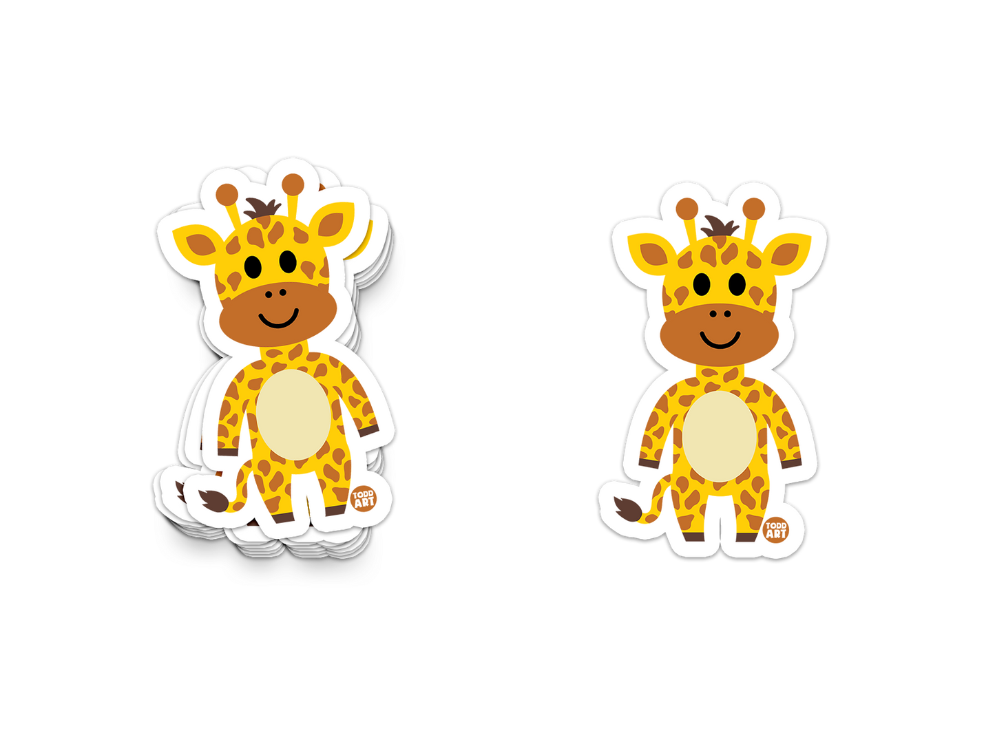 Giraffe Vinyl Sticker