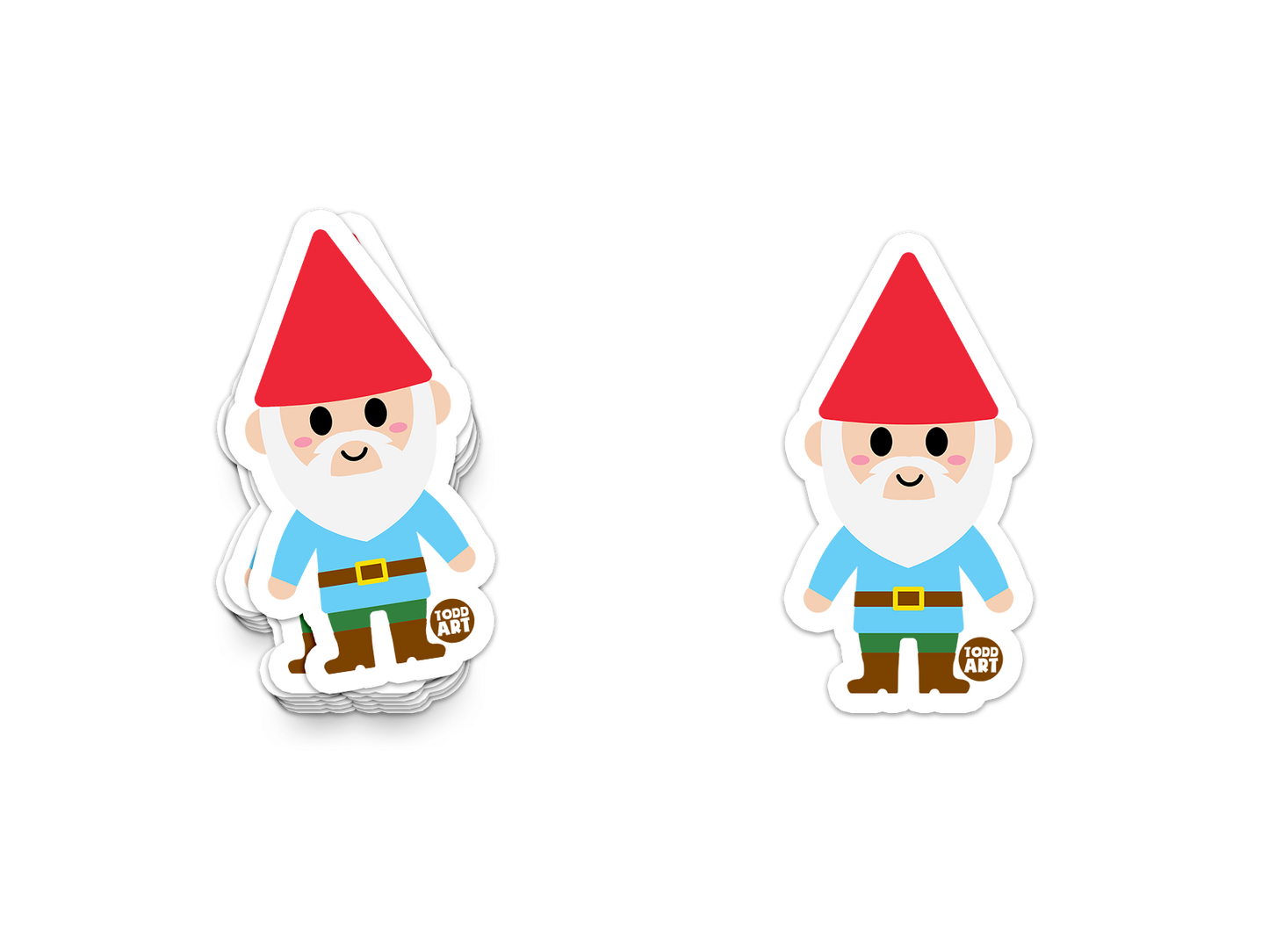 Gnome Vinyl Sticker