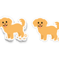 GOLDEN RETRIEVER STICKER