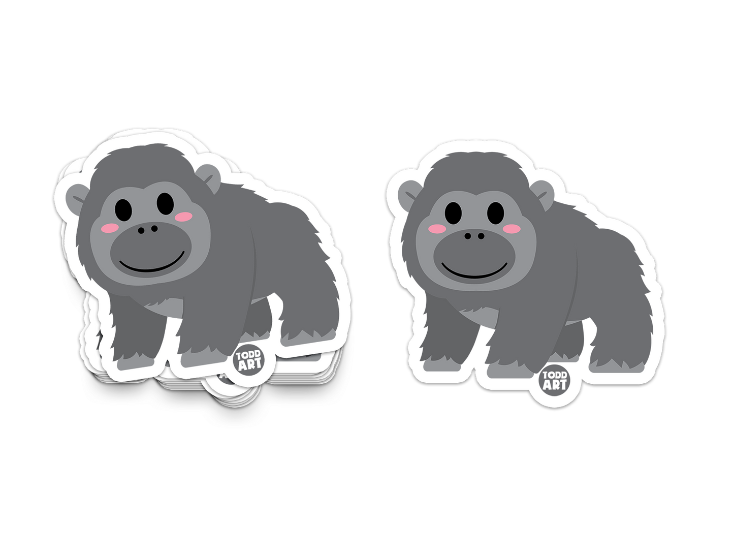 Gorilla Sticker