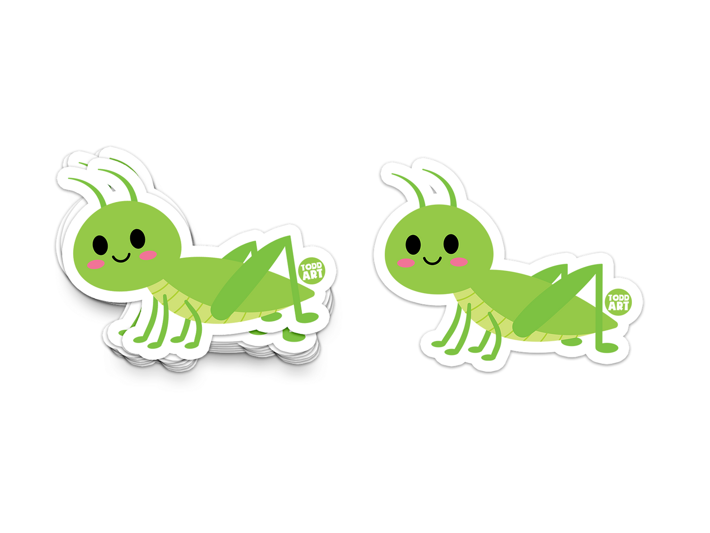 Grasshopper Vinyl Sticker