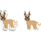 GREAT DANE DOG STICKER