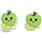 Green Apple Sticker