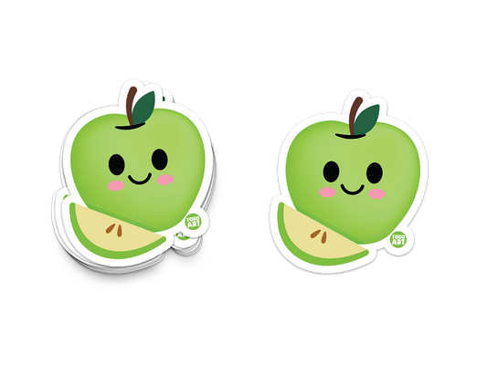 Green Apple Sticker
