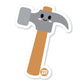 Hammer Vinyl Sticker