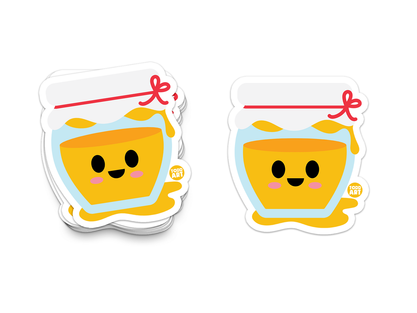 Honey Pot Vinyl Sticker