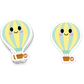 Hot Air Balloon Vinyl Sticker