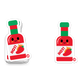 Hot Sauce Bottle Vinyl Sticker