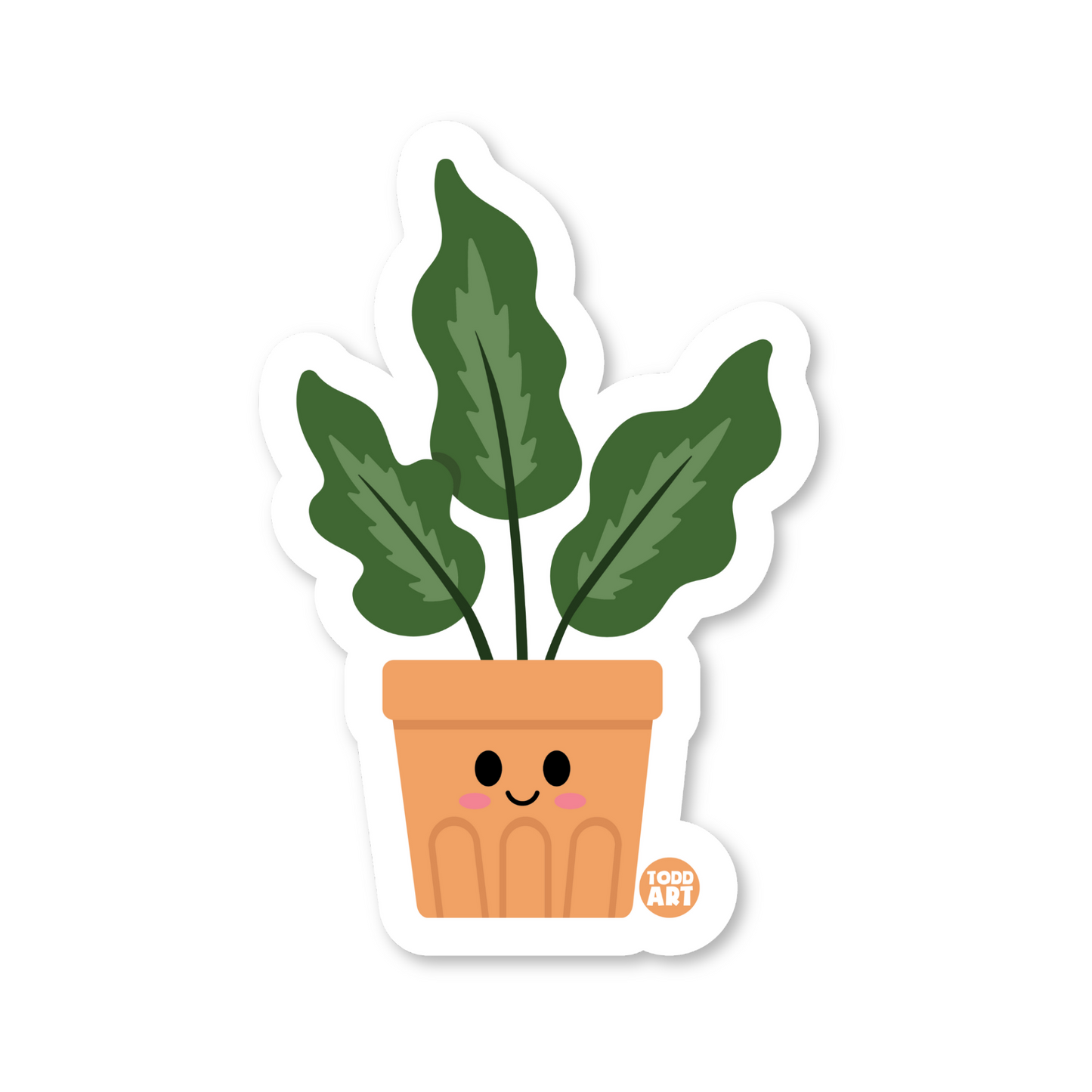 House Plant Sticker