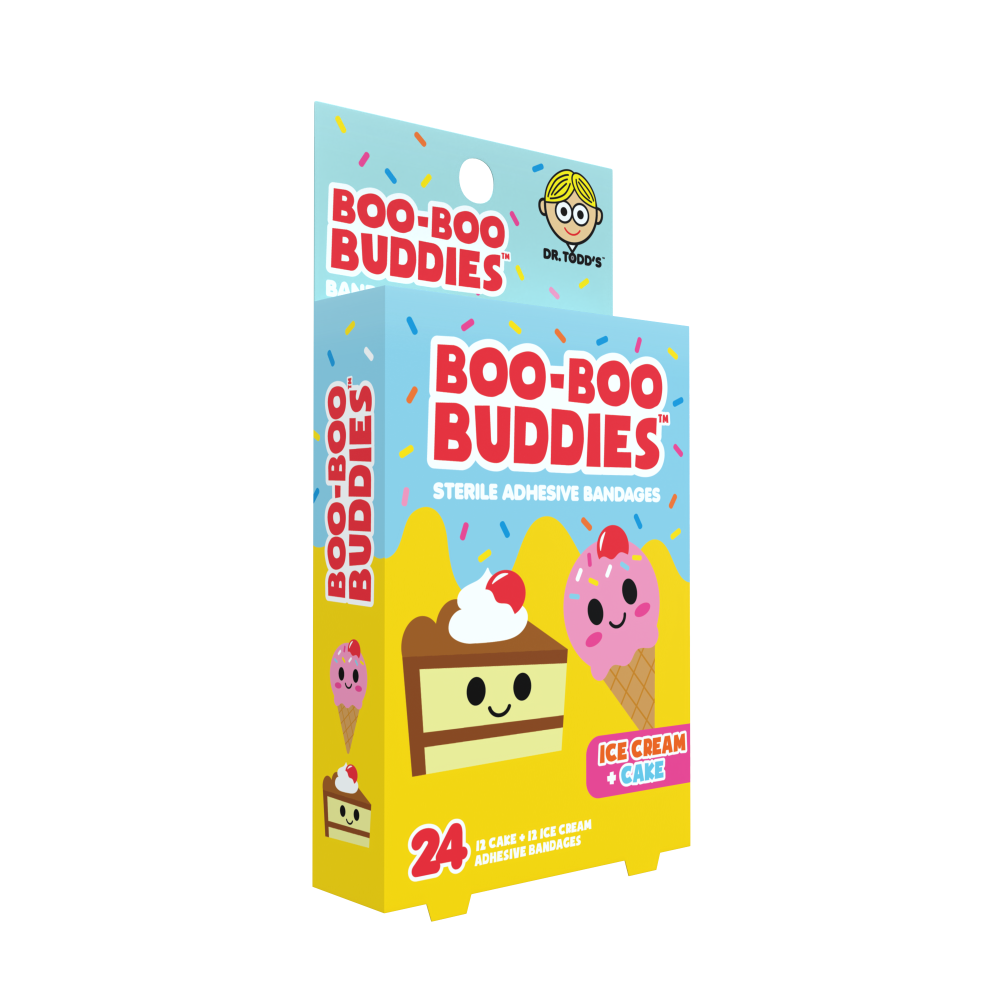 🍦🍰 ICE CREAM & CAKE Boo Boo Buddies Bandages