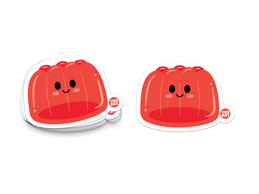 Jello Vinyl Sticker