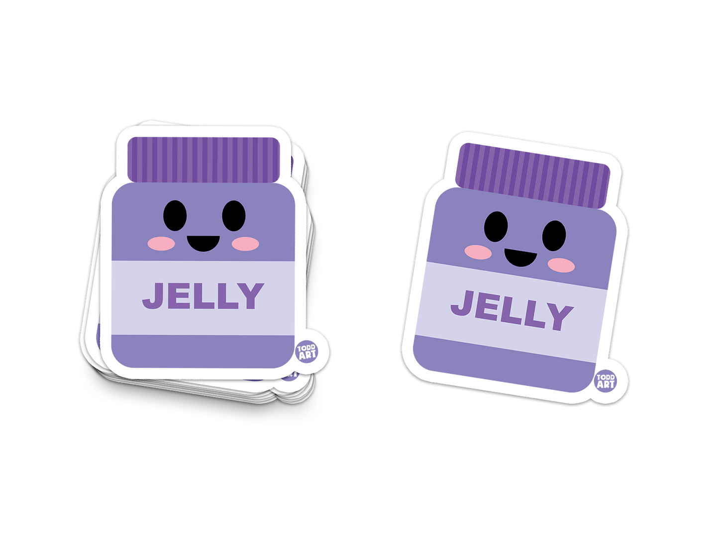 Jelly Vinyl Sticker