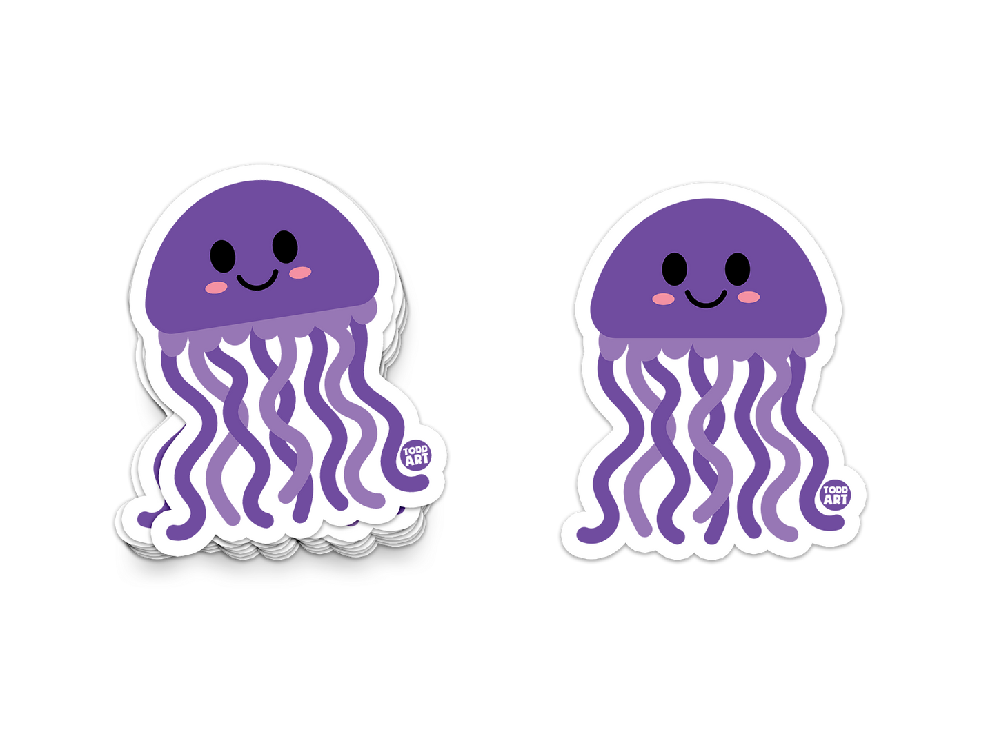 Jellyfish Vinyl Sticker