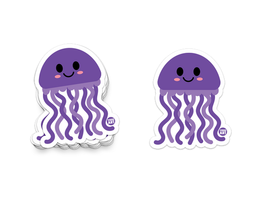 Jellyfish Vinyl Sticker