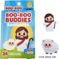 2-Pack Boo Boo Buddies Jesus & Sheep and Santa & Snowman Bandages – 48 Ct | Festive Holiday Shapes for Kids, Latex-Free, Waterproof, Gentle on Sensitive Skin, Perfect for Stocking Stuffers & First Aid Kits