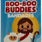 2-Pack Boo Boo Buddies Jesus & Sheep and Santa & Snowman Bandages – 48 Ct | Festive Holiday Shapes for Kids, Latex-Free, Waterproof, Gentle on Sensitive Skin, Perfect for Stocking Stuffers & First Aid Kits