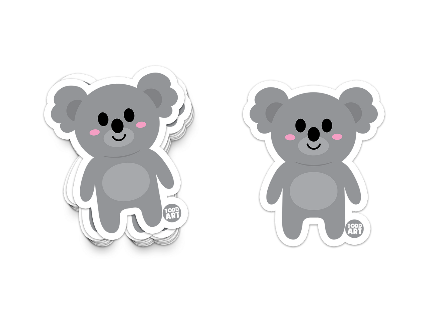 Koala Bear Vinyl Sticker