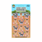 Boo-Boo Buddies® Lemur and Meerkat Sticker Sheet with 12 collectible 1-inch jungle animal stickers—perfect for crafts, school supplies, and imaginative playtime fun
