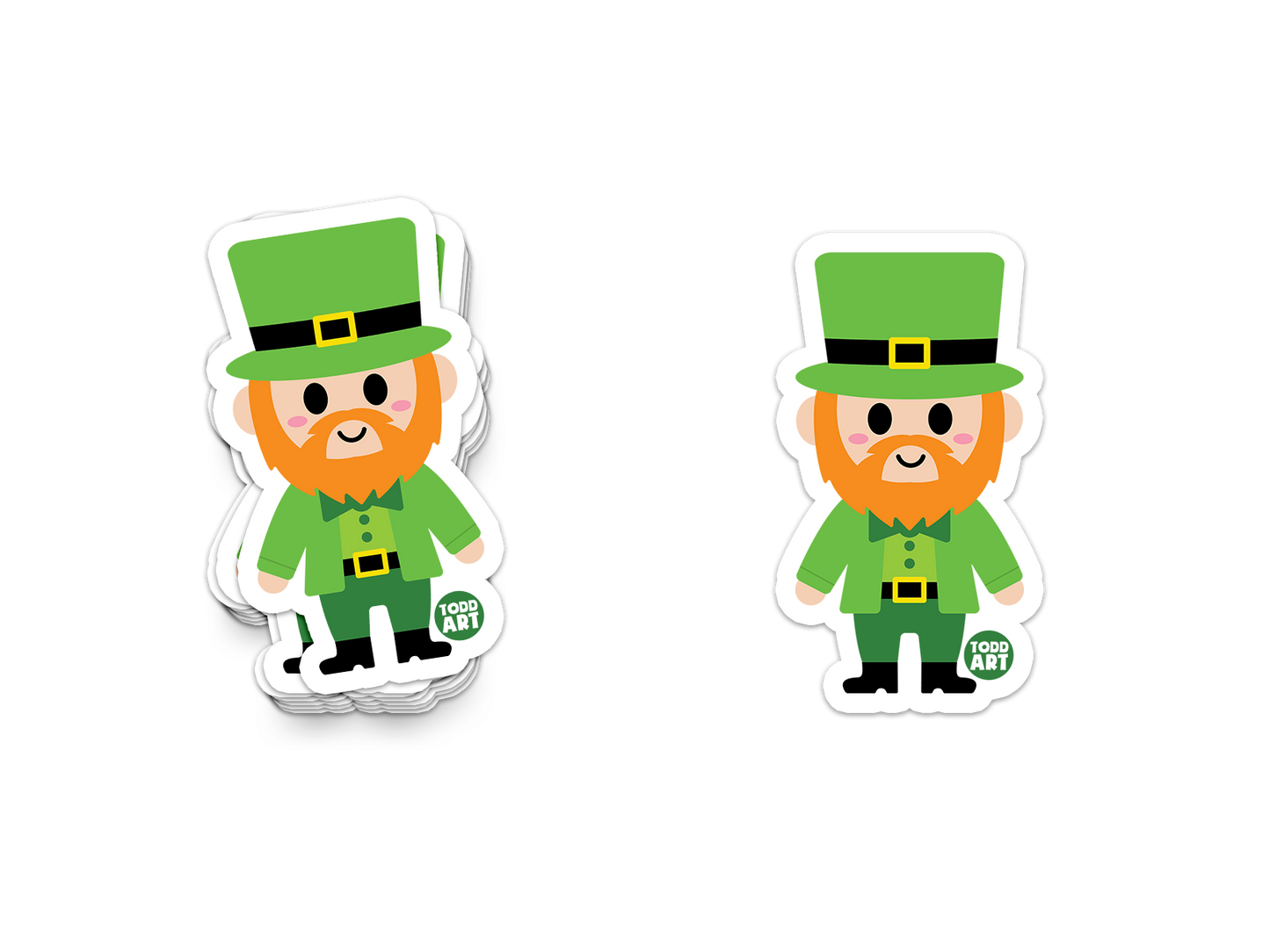Leprechaun Vinyl Sticker