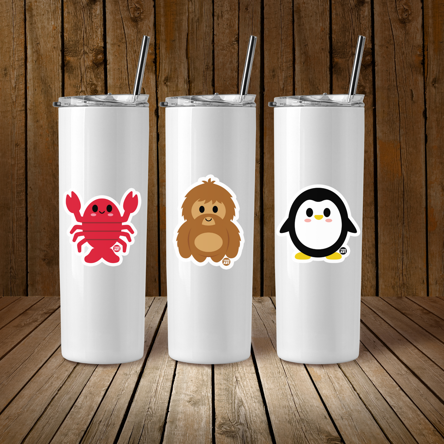 Boo Boo Buddies™ Wasabi Sticker – Cute Kawaii Vinyl Sticker, Waterproof Glossy 3″