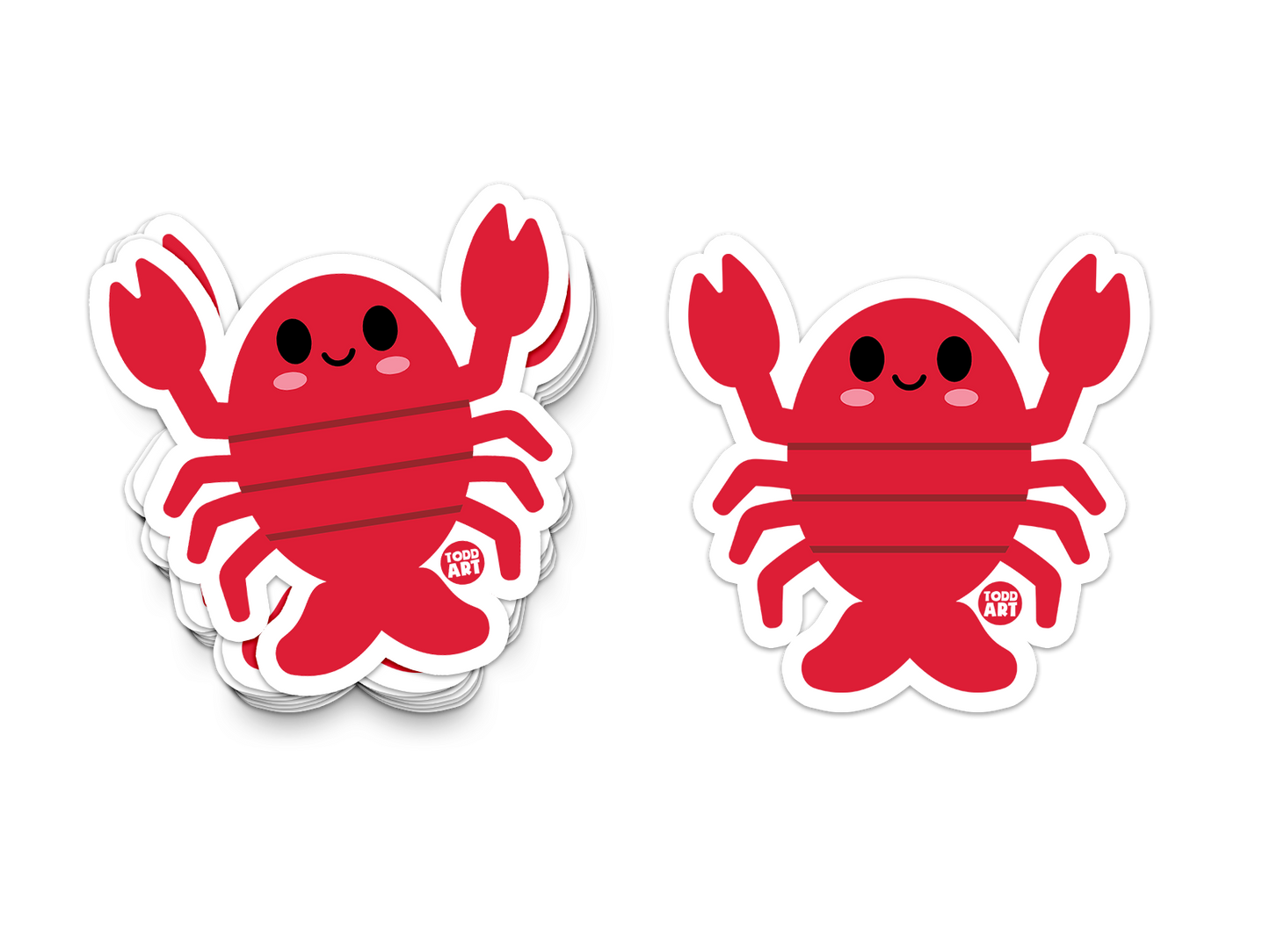 Lobster Vinyl Sticker