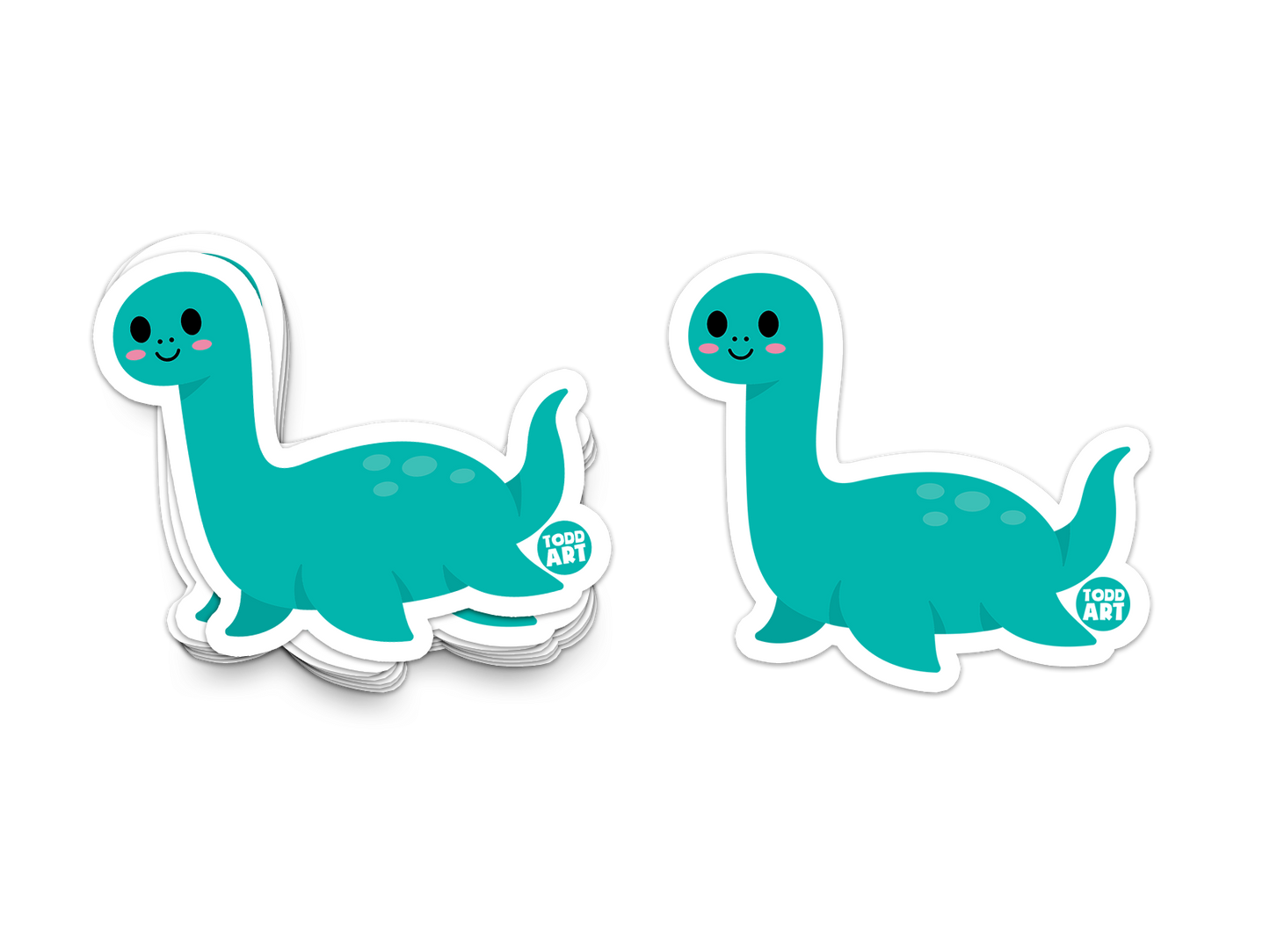Loch Ness Monster Vinyl Sticker