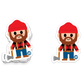 Lumberjack Vinyl Sticker