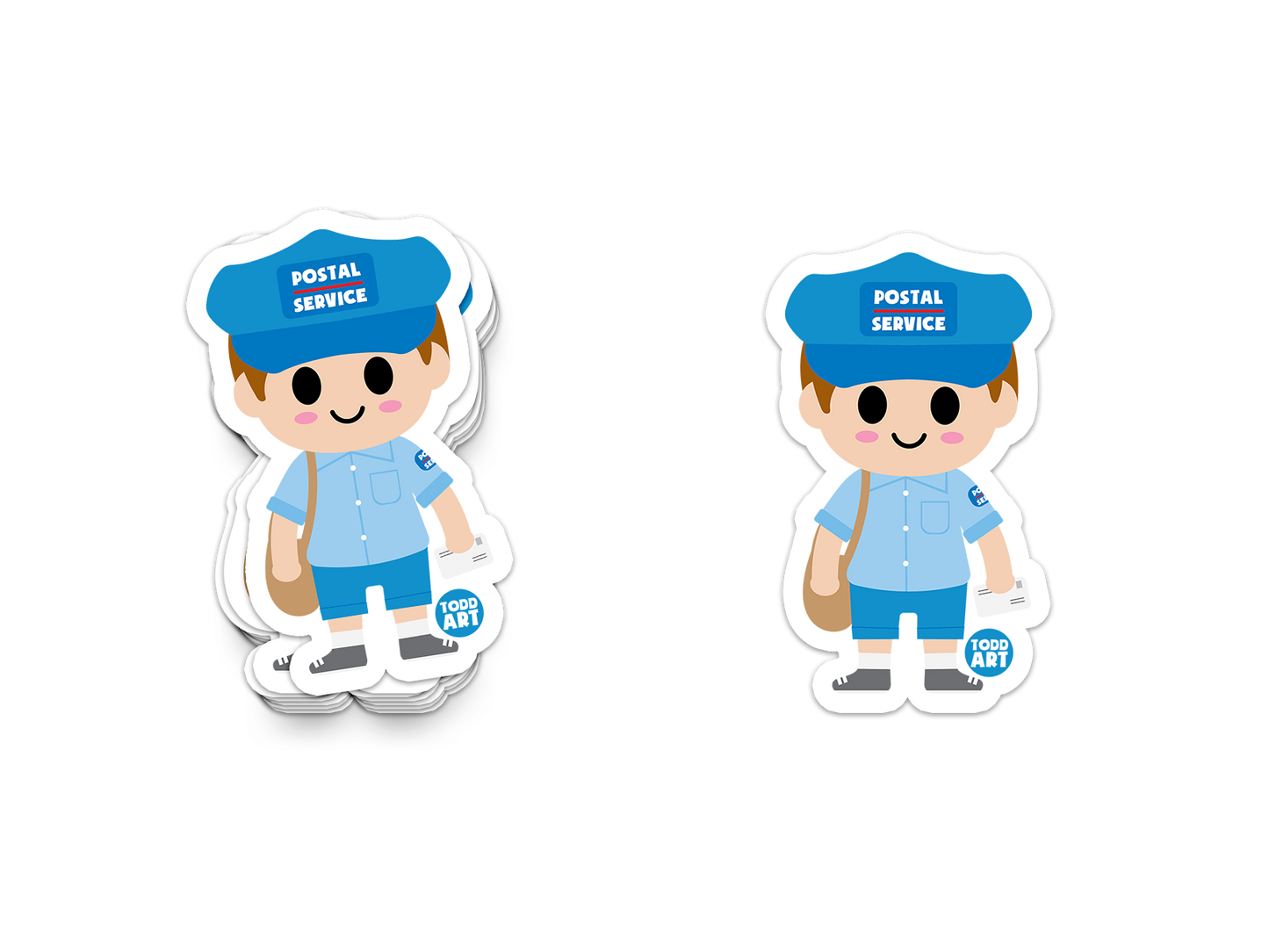 Mailman Vinyl Sticker