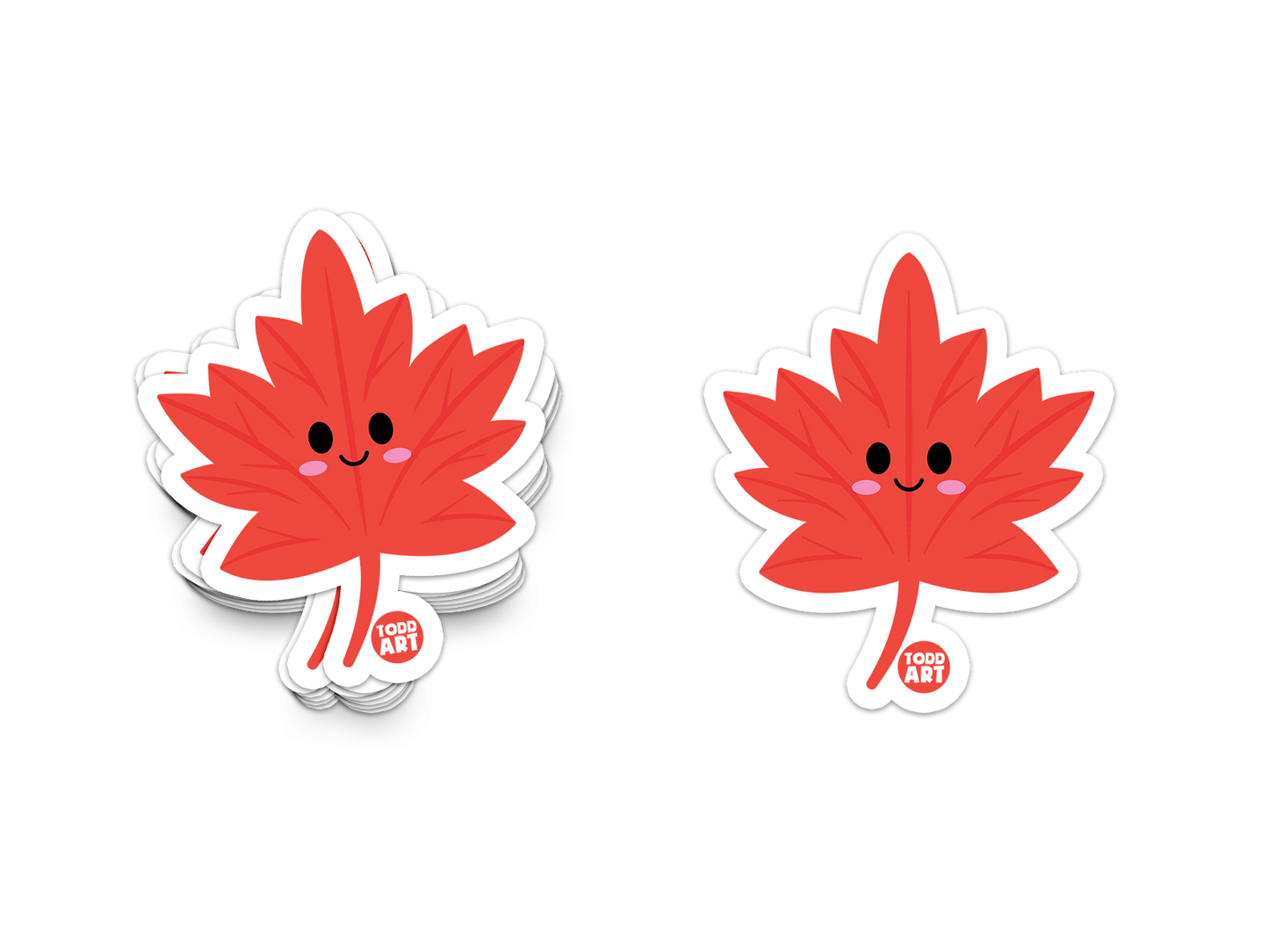 Maple Leaf Vinyl Sticker