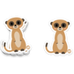 Meerkat Vinyl Sticker