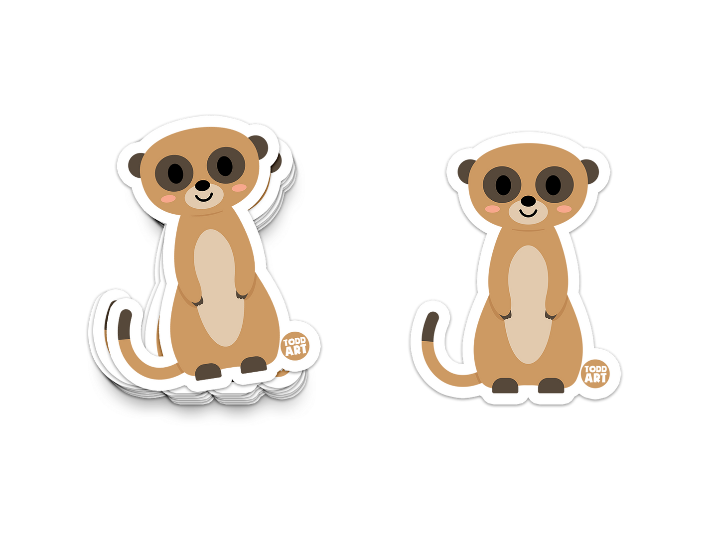 Meerkat Vinyl Sticker