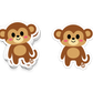 Monkey Vinyl Sticker