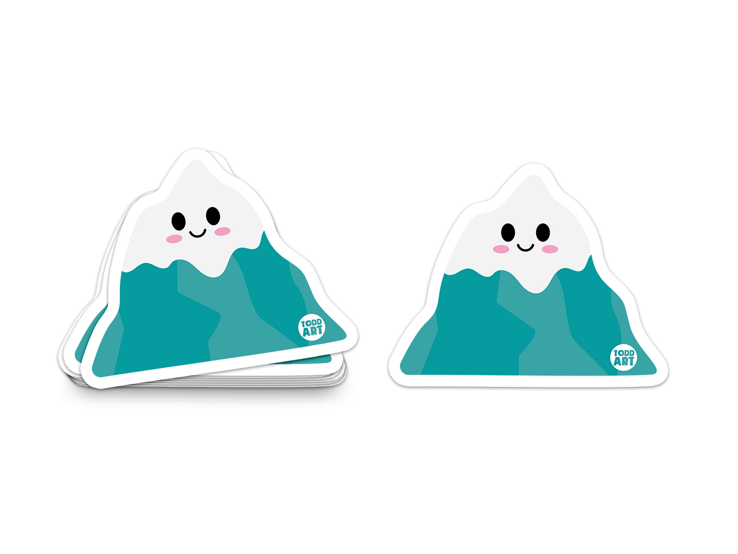 Mountain Vinyl Sticker