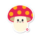 Mushroom Vinyl Sticker