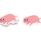 Naked Mole Rat Vinyl Sticker