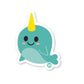 Narwhal Vinyl Sticker