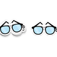 Nerd Glass Sticker - 3" Vinyl