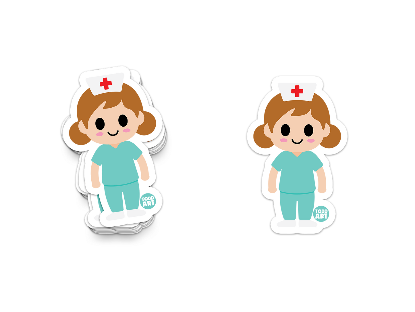 Nurse Vinyl Sticker