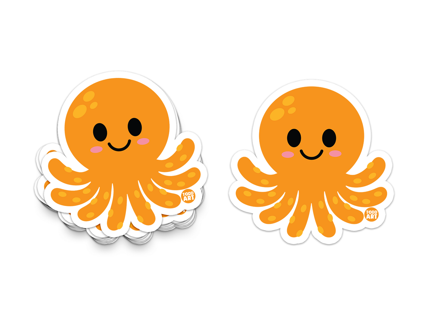 Octopus Vinyl Sticker