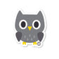 Owl Vinyl Sticker
