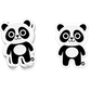 Panda Bear Vinyl Sticker