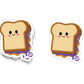 PBJ Sandwich Vinyl Sticker