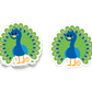 Peacock Vinyl Sticker