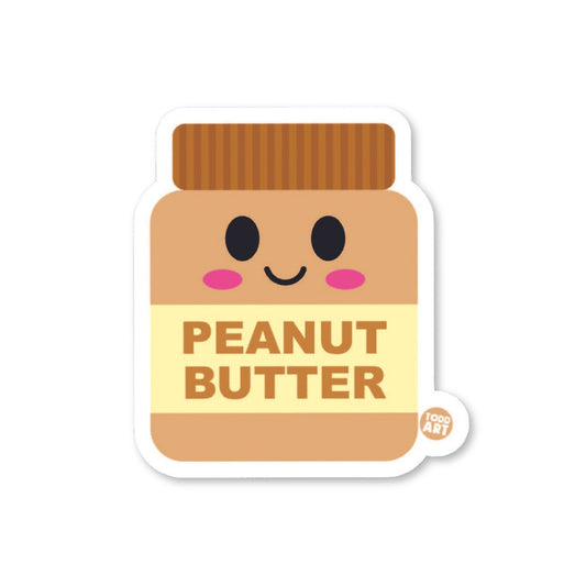 Peanut Butter Jar Sticker