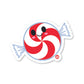 Peppermint Candy - 3" Art Sticker